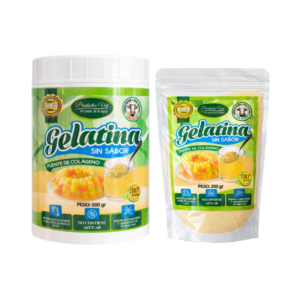 gelatina sin sabor