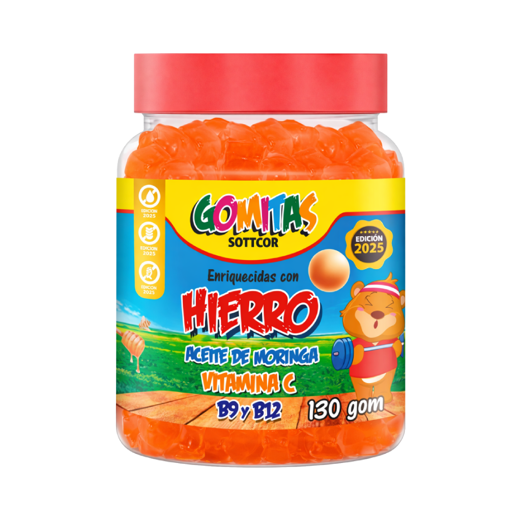 Gomitas Hierro Niños 1 Gomitas Hierro Niños