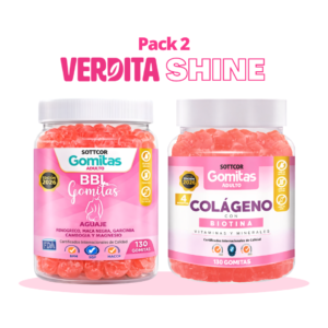 pack verdita shine gomtias bbl aguaje y colageno