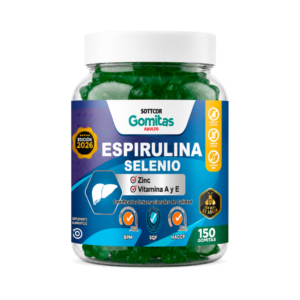 gomitas de espirulina y selenio