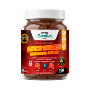 gomitas de maca negra y huanarpo macho