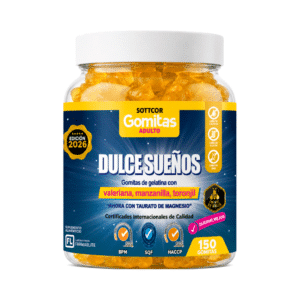 gomitas para dormir dulce sueños con taurato de magnesio